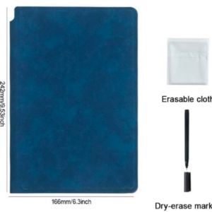 Reusable White Notebook